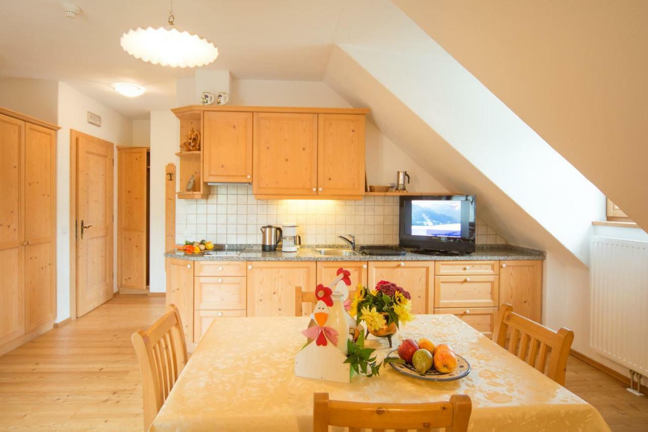 Peterer Hof Apartman Rasùn di Sotto Kültér fotó
